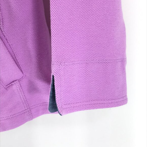 T by Talbots Zip Front Jacket Women's Small Petite Purple Pockets Active Outdoor - Picture 4 of 10